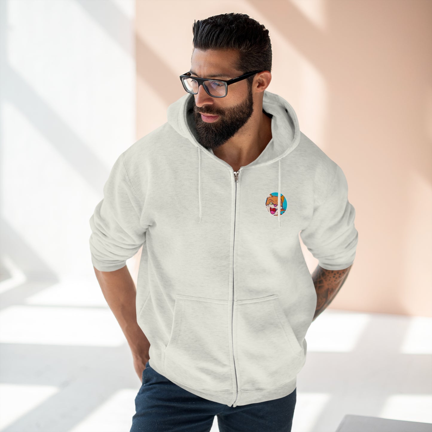 Unisex Zip "Eric, The Mage" Hoodie