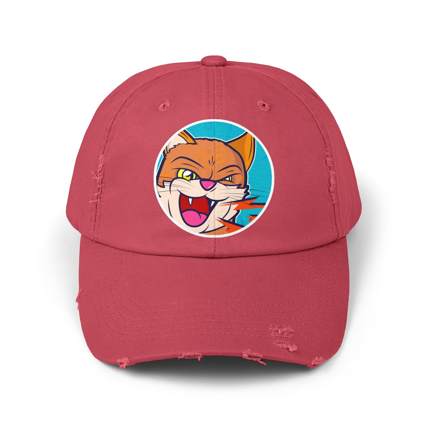 Unisex Distressed "Dexter" Icon Cap