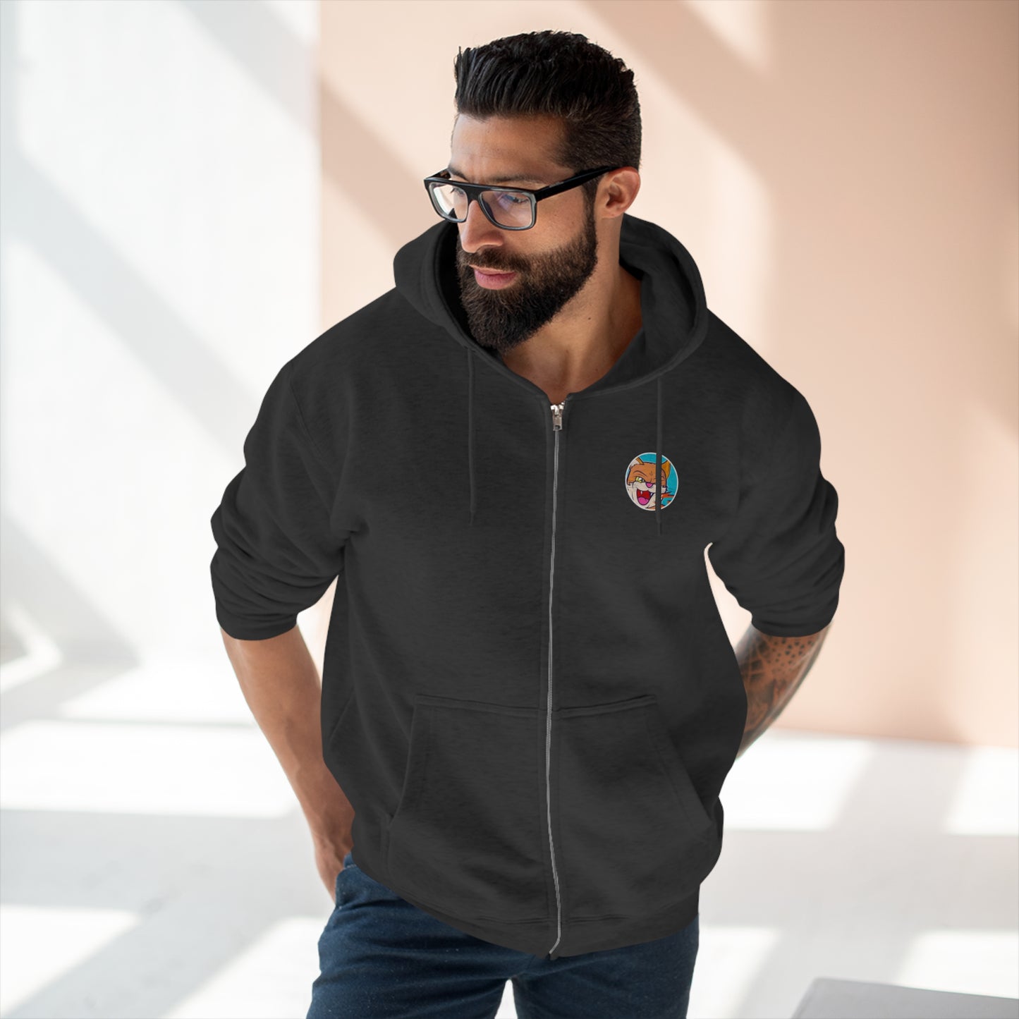 Unisex Zip "Eric, The Mage" Hoodie