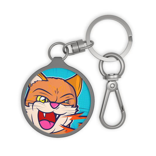 "Eric, The Mage" Icon Keyring Tag