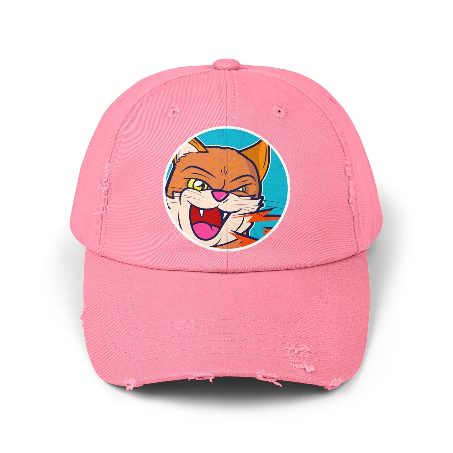 Unisex Distressed "Dexter" Icon Cap