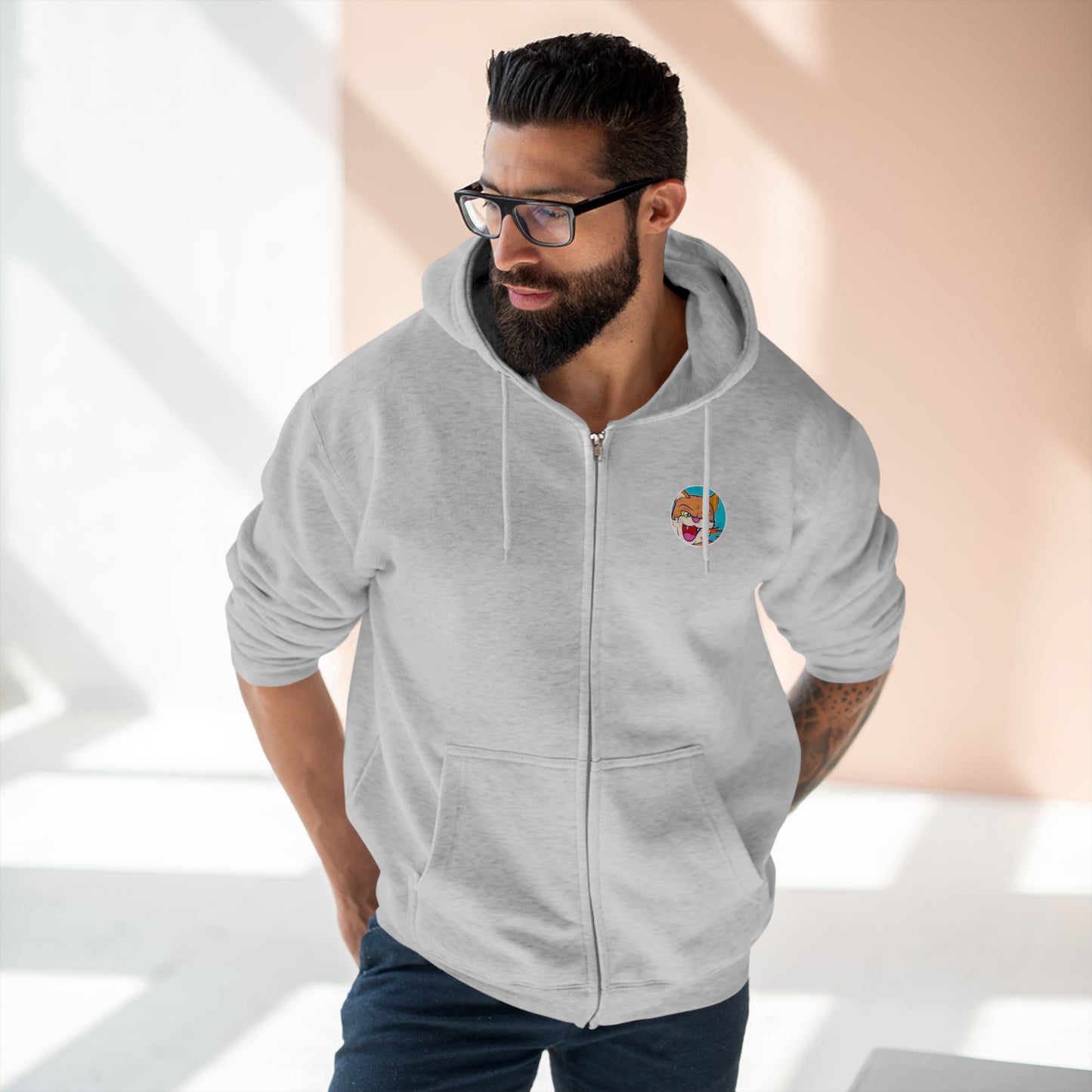 Unisex Zip "Eric, The Mage" Hoodie